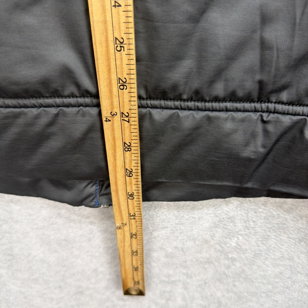 Under Armour Jacket Womens XL Grey ColdGear Storm Puffer Hybrid Hooded Zip Coat - Picture 4 of 6